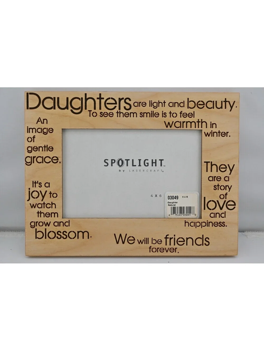 Picture Frame -Daughter - Holds 4